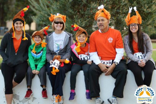 Family of Thanksgiving 5k runners