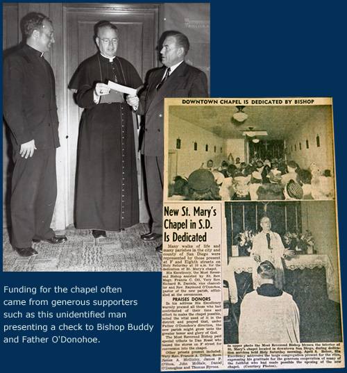 Bishop Charles F. Buddy Dedicates St. Mary’s of the Wayside Chapel