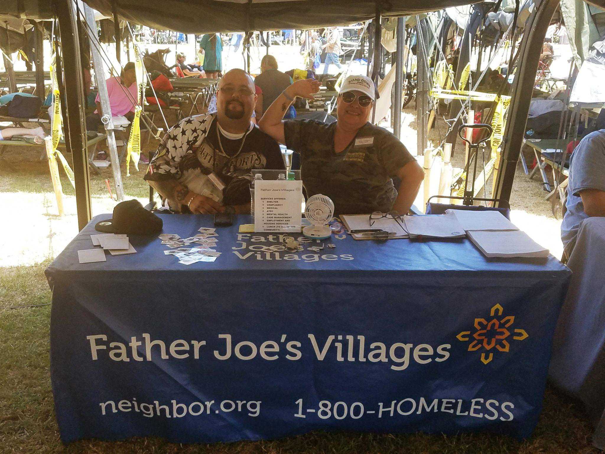 Father Joe’s Villages Stands Up for Veterans at Stand Down Event