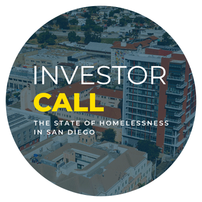 Investor Call: The State of Homelessness in San Diego