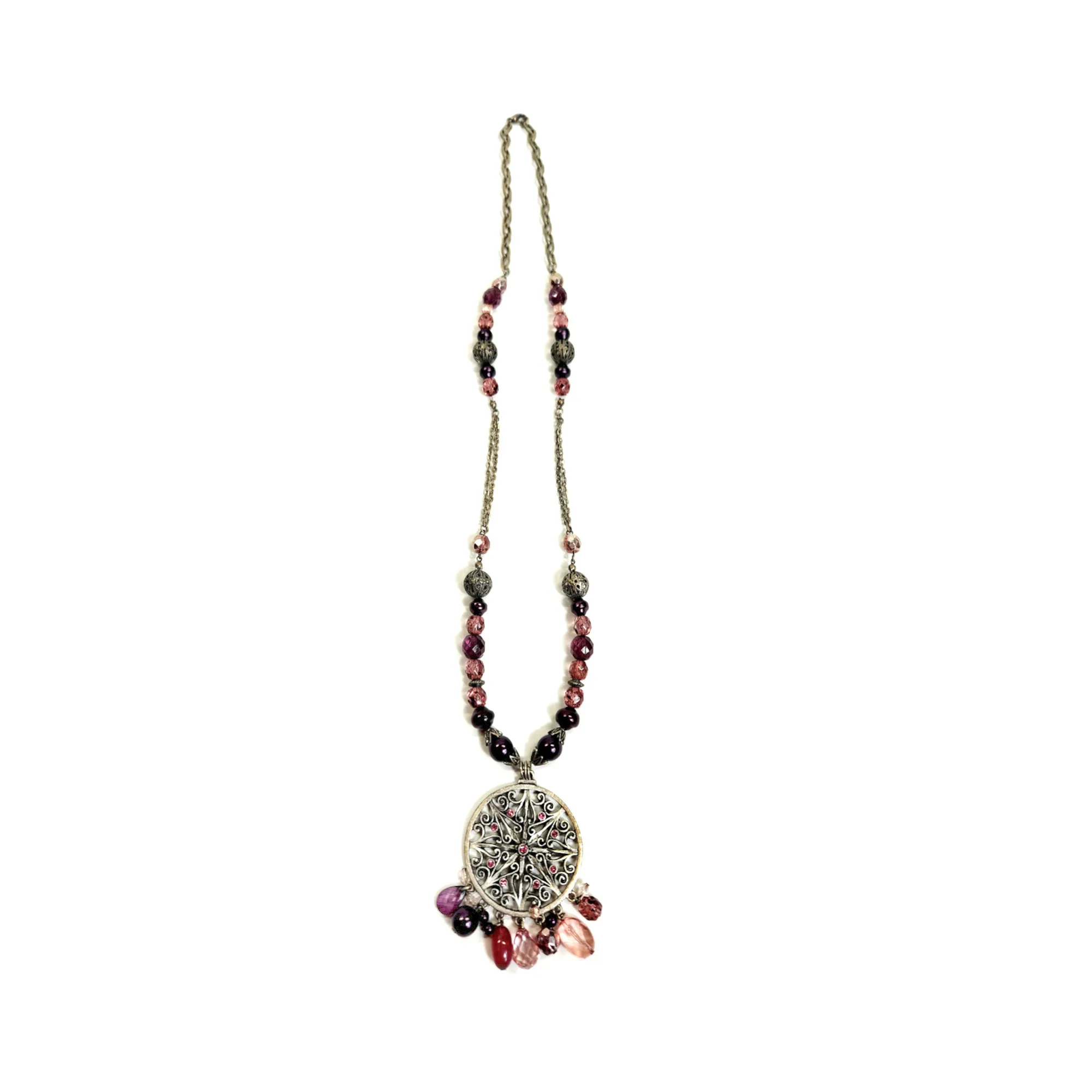 Vintage Medallion Necklace