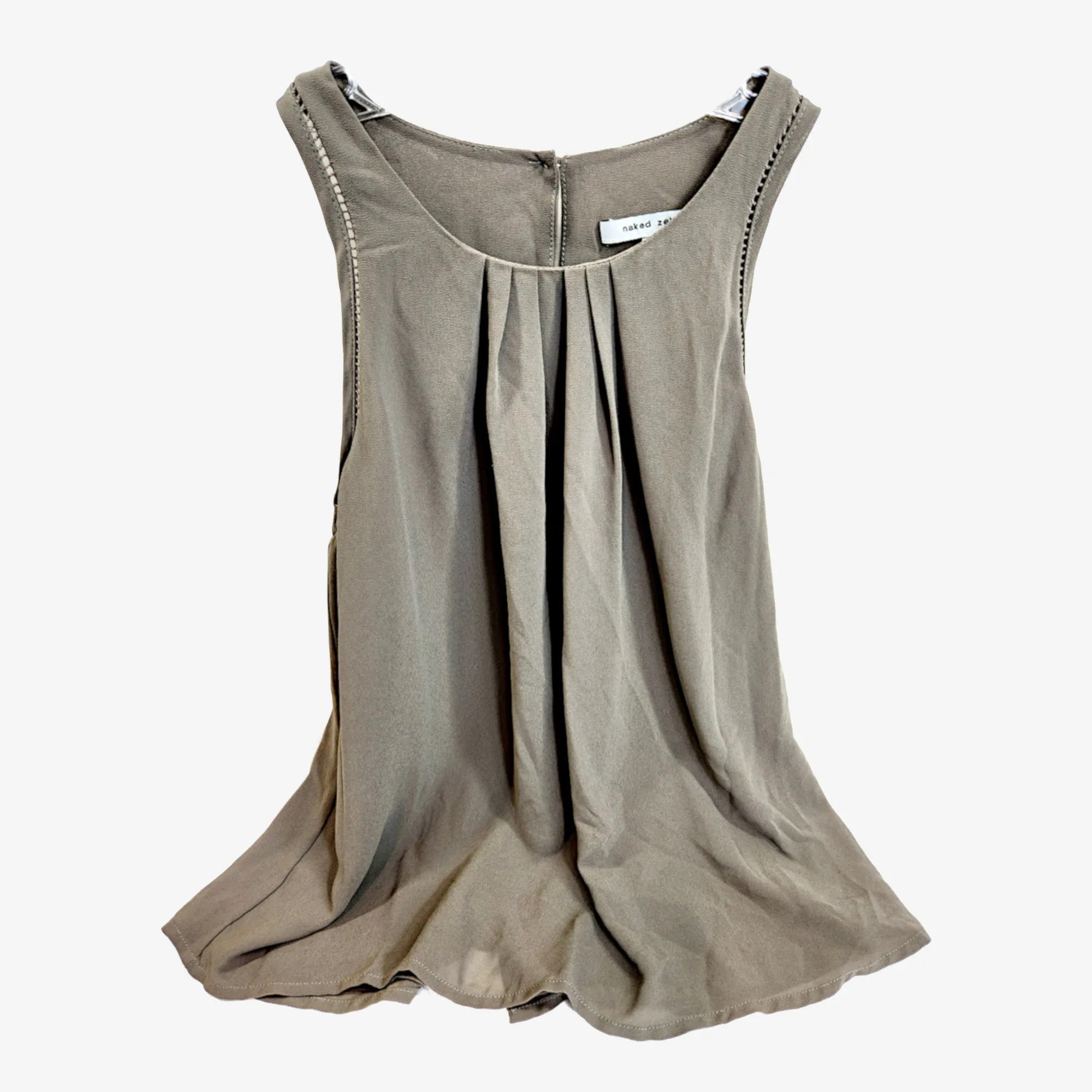 Naked Zebra Sleeveless Top