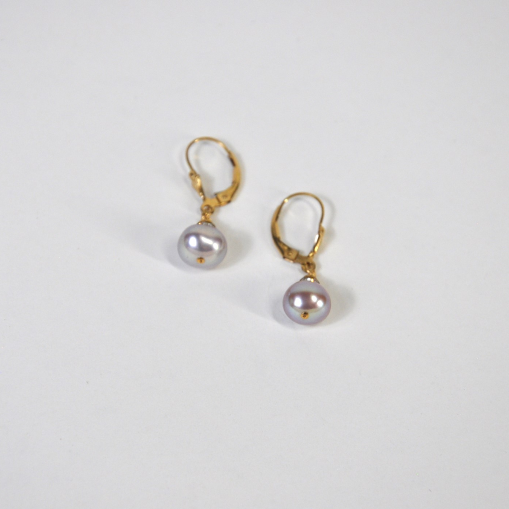 14kt Gold-filled Pearl Earrings