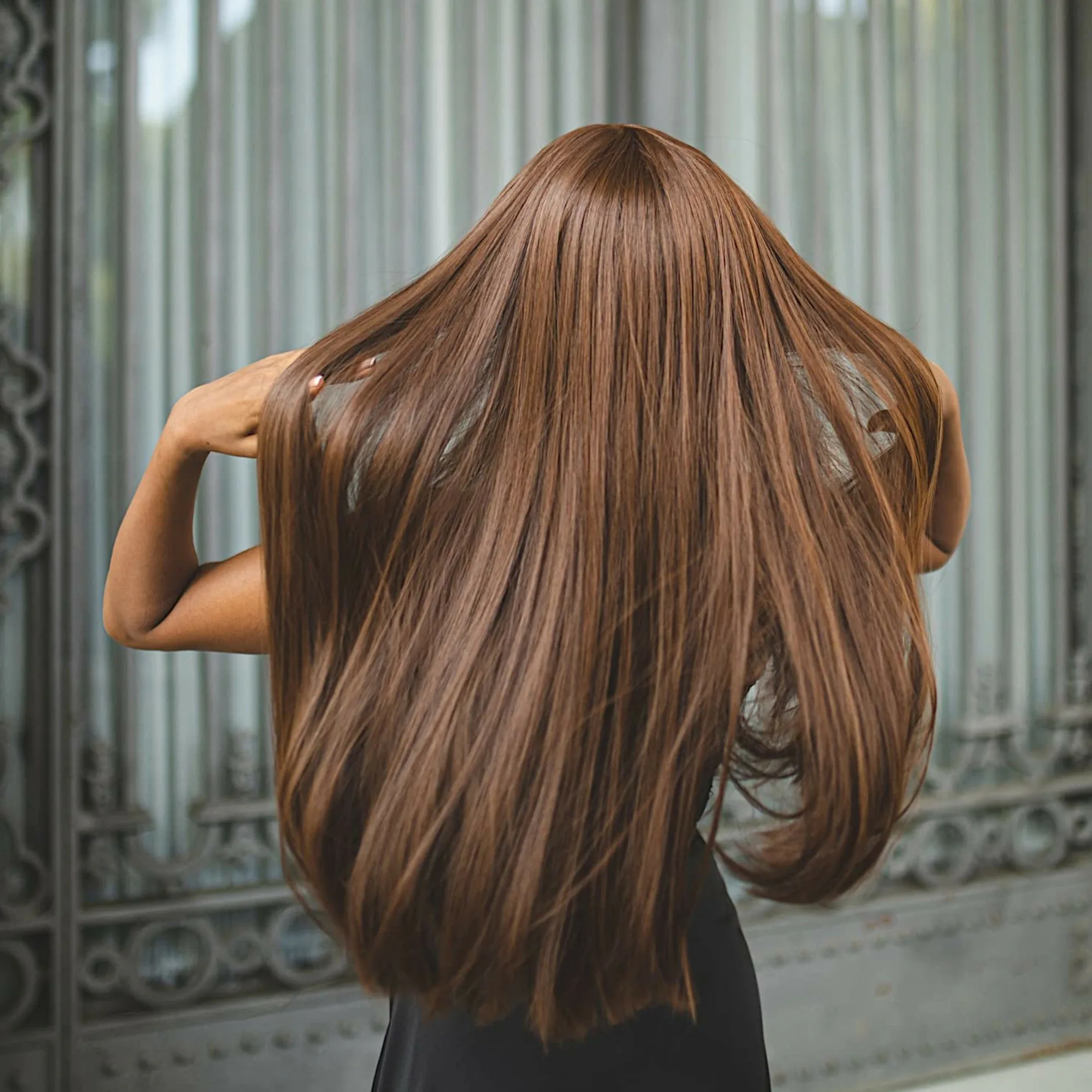 Brunette wig