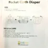 Pocket Cloth Diaper by ALVABABY, Planes, Boats, Birds - Image 2