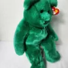 TY Erin Beanie Baby, 1998, Emerald Green, 14" - Image 3