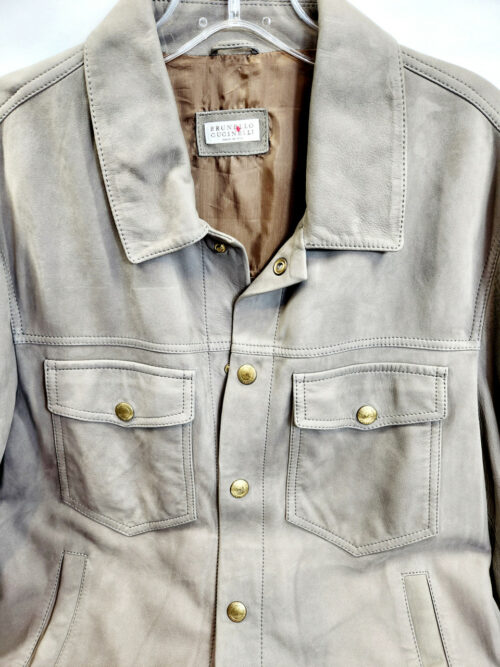 BRUNELLO CUCINELLI Leather Jacket