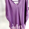 COLDWATER CREEK Sleeveless Top, Purple, Size PXL - Image 2