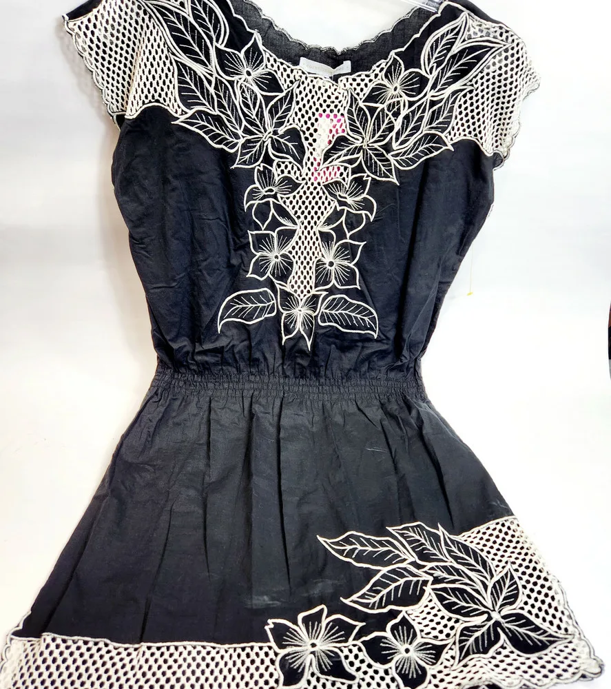 COREY LYNN CALTER Brocade Mini-Dress