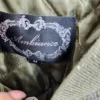 AMBIANCE Bomber Jacket, Army Green, Size M - Image 2