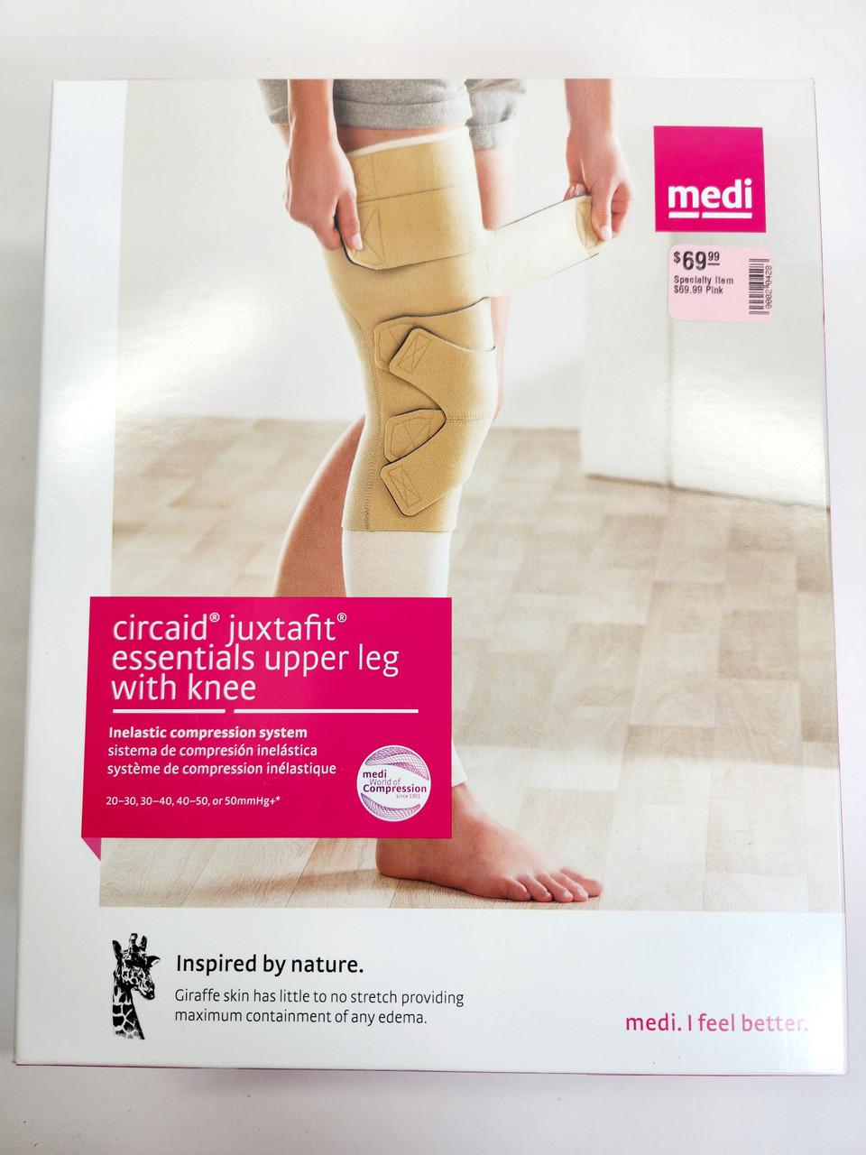 circaid® juxtafit® essentials Upper leg with knee By Medi