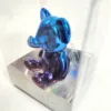Shiny Baby Elephant Figurine
