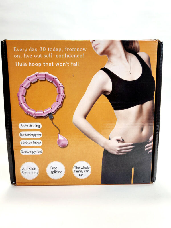 Weighted fitness hula hoop