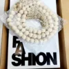 Cityscape Journal Collection with String of Wooden Beads - Image 9