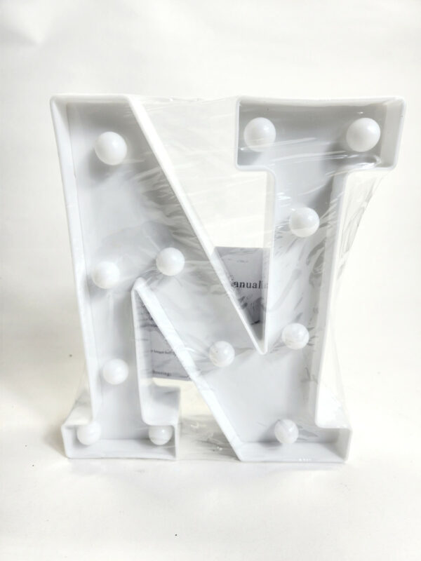 Light-up Letter: N - Father Joe's Villages