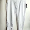 EASTON Women's Softball Zone Pants, White, Size XL