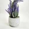 CADNLY Faux Lavender Potted Plant - Image 2