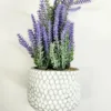 Faux Lavender Potted Plant