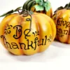 Thanksgiving Resin Pumpkins