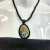 Mosaic Abalone Shell Necklace - Image 2