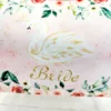 Bride's Travel Bag, Swan and Roses Design - Image 2