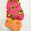 Ankle Socks with Watermelons and More, by MAMIA, Size 6-8, 3pk - Image 2