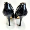 MICHAEL KORS Peep-toe Snakeskin Shoes with Studs, 9 - Image 5