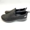 SKECHERS Air-cooled Women's Slip-ons, Black, 7 - Image 2