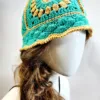 Crochet knit hat
