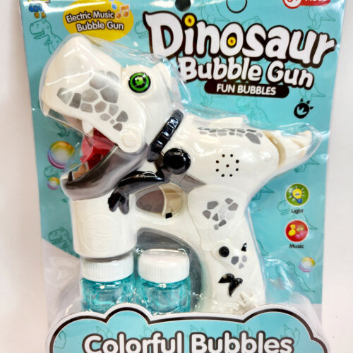 Musical Dinosaur Bubble Gun