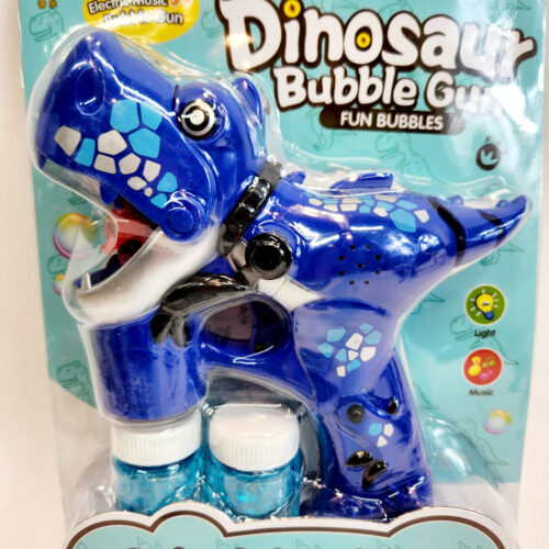 Musical Dinosaur Bubble Gun