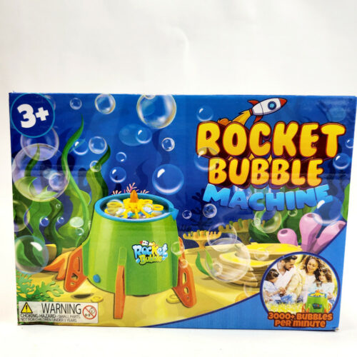 Rocket Bubble Machine