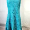 JONES NEW YORK Lace Dress, Turquois, Size 14