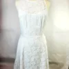 WHITE HOUSE BLACK MARKET Dress, White, Size 12