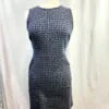 BANANA REPUBLIC Sleeveless Petite Dress, Houndstooth Pattern, Size 6P