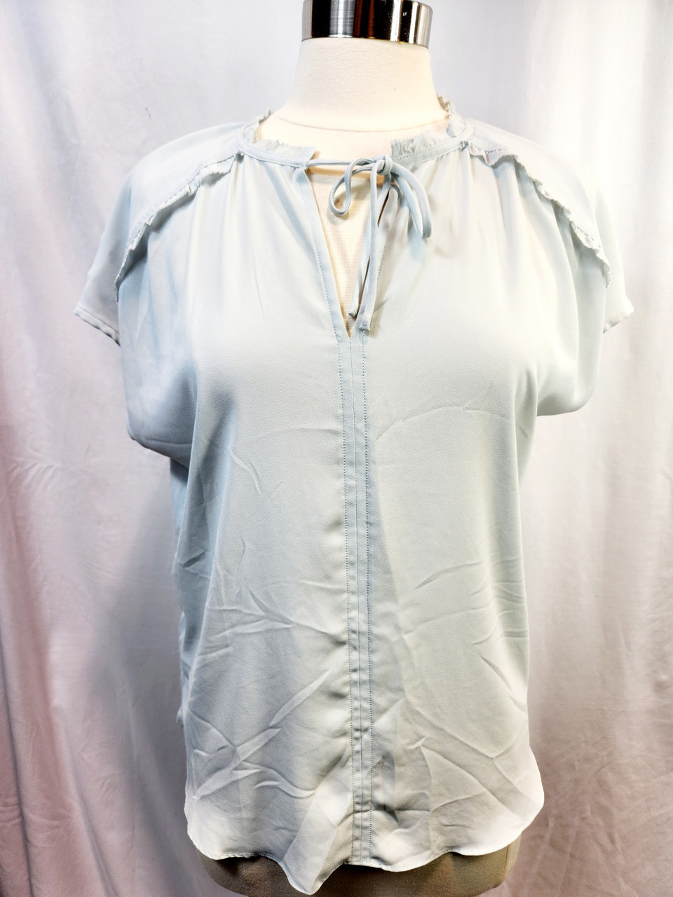 Loft short sales sleeve blouse