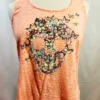 NO BOUNDARIES Butterfly Skull Tank Top