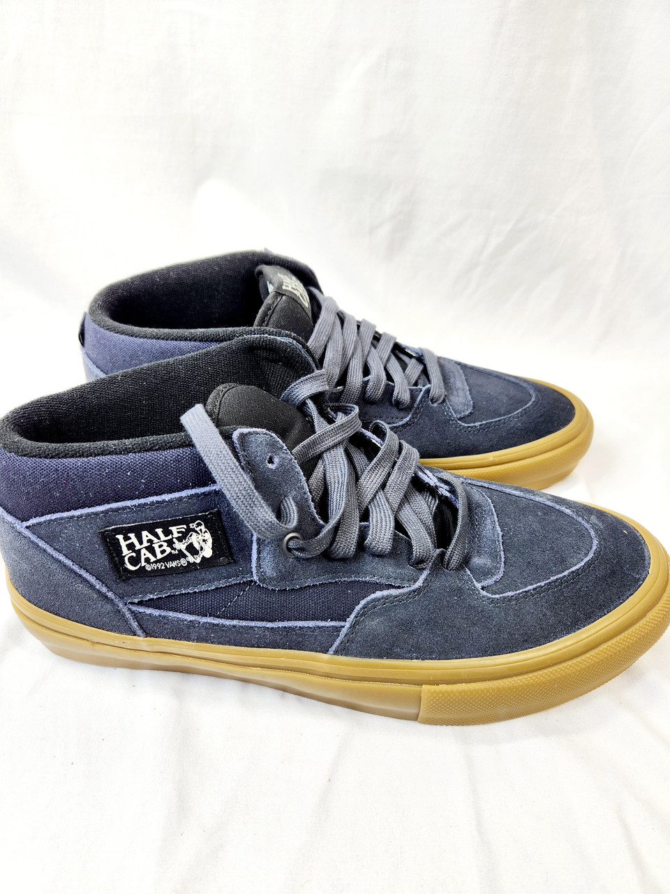 VANS Men s Skate Half Cab Shoes Blue Size 10