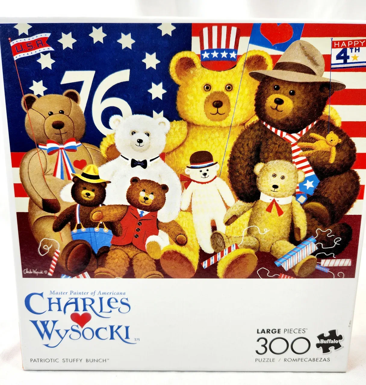 Happy 4th Bears 300-piece Puzzle