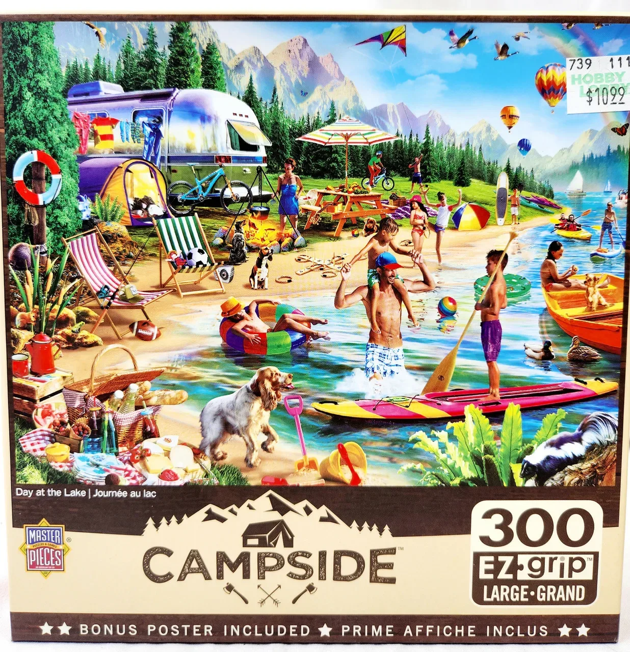 Day at the Lake 300-piece Puzzle