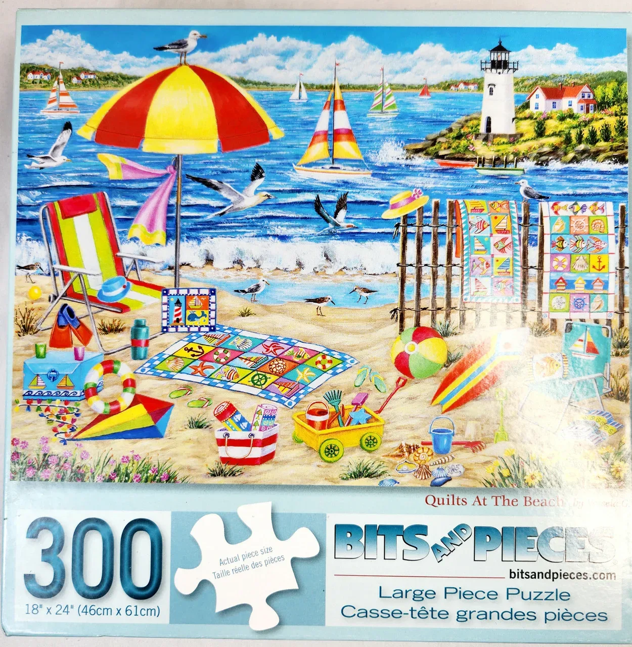 Quilts at the Beach 300-piece Puzzle
