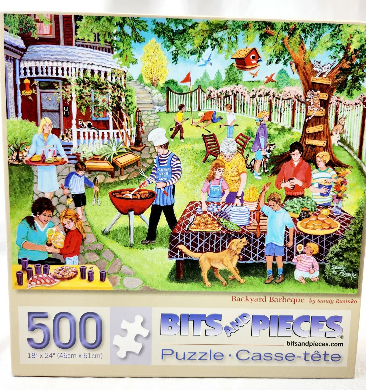 Backyard Barbeque 500-piece Puzzle