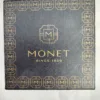 MONET Crystal Jewelry Set, Gold - Image 2