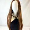 Brunette Wig by GOLDEN BUNA, Long, Synthetic - Image 2