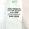 Hand Repair Kit by GAXCOO, with Gloves and Hemp Moisturizer - Image 2