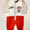 AZIZ BEBE Sunsail Romper, Multicolored, Size 0–3 Months