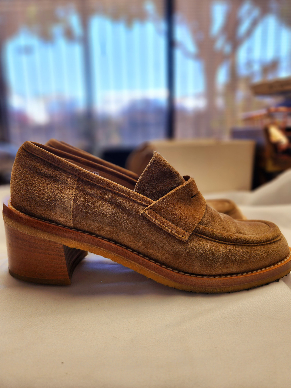 vintage penny loafers for women