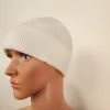 Cashmere Beanie by PHENIX, Cream, One Size - Image 4