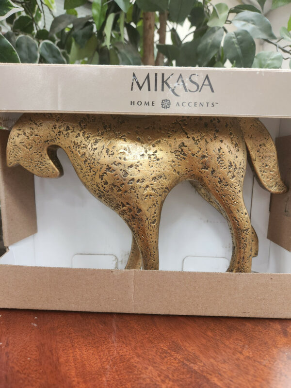 MIKASA Home Accents Large Gold Horse Father Joe's Villages