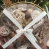 Ivory Potpourri Wire Basket - Image 2